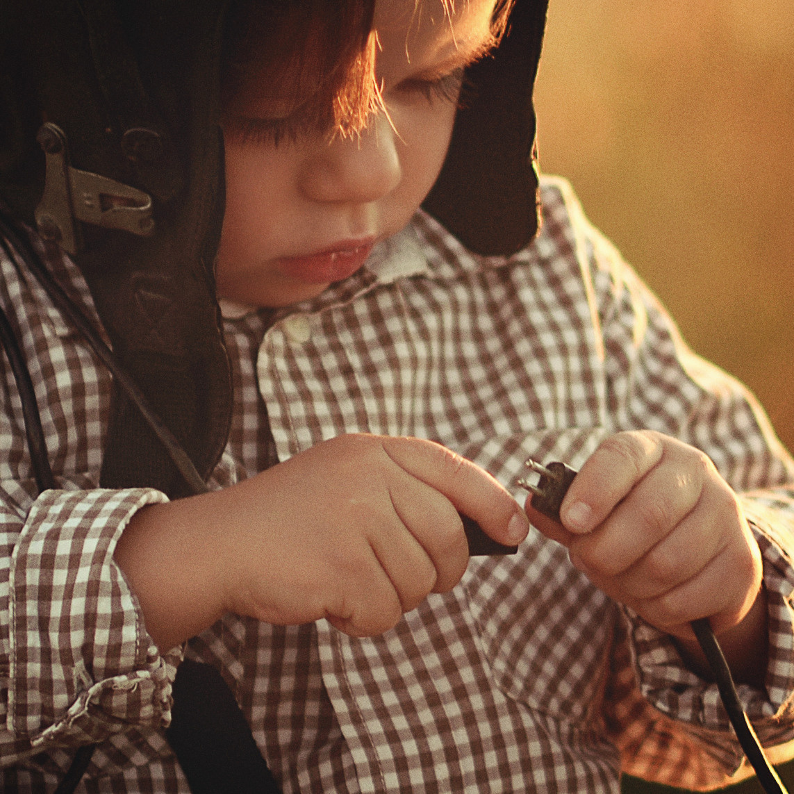 Маленький летчик. Фотограф Альбина Вакунова