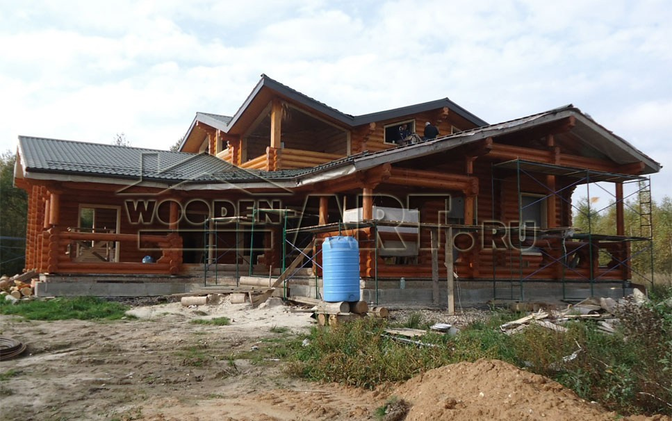 «Съяново» 341 кв. м. Проекты деревянных домов