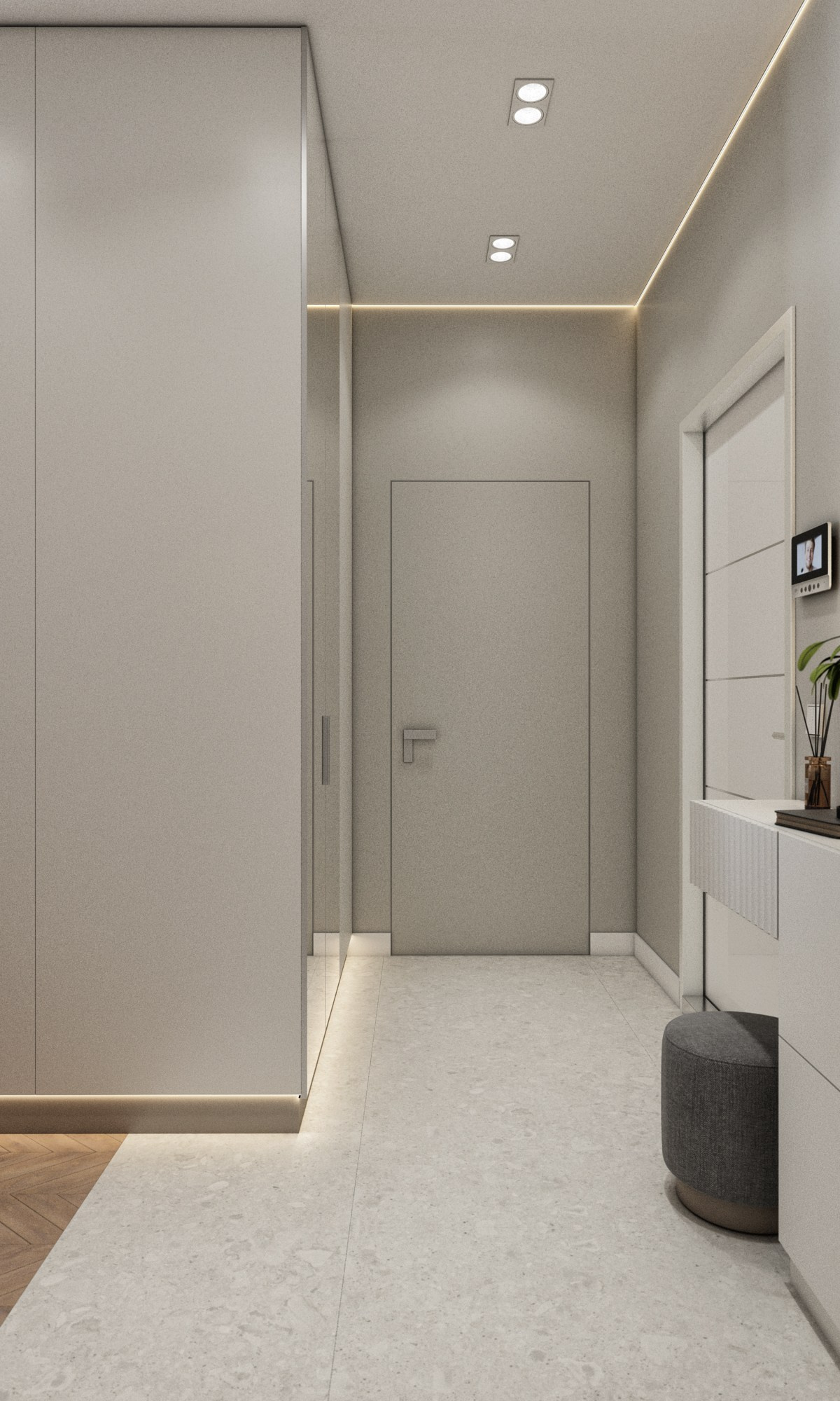 Стильная квартира ЖК Садовый квартал г. Владивосток. Дизайн-проекты жилых и общественных пространств во Владивостоке