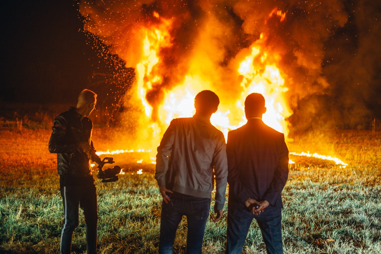 Бэкстейдж съемка рекламы. Фотограф Денис Денисов