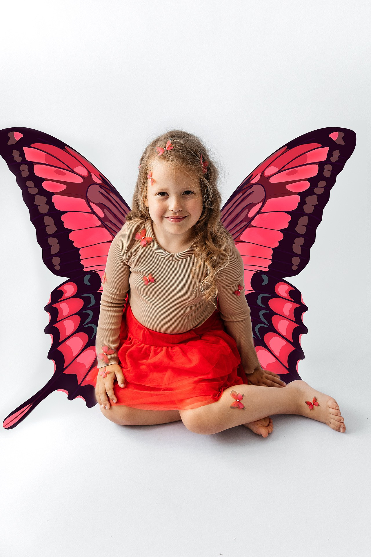 Бабочка. Детский фотограф, выпускные альбомы в Нижнем Новгороде Бодягина Мария