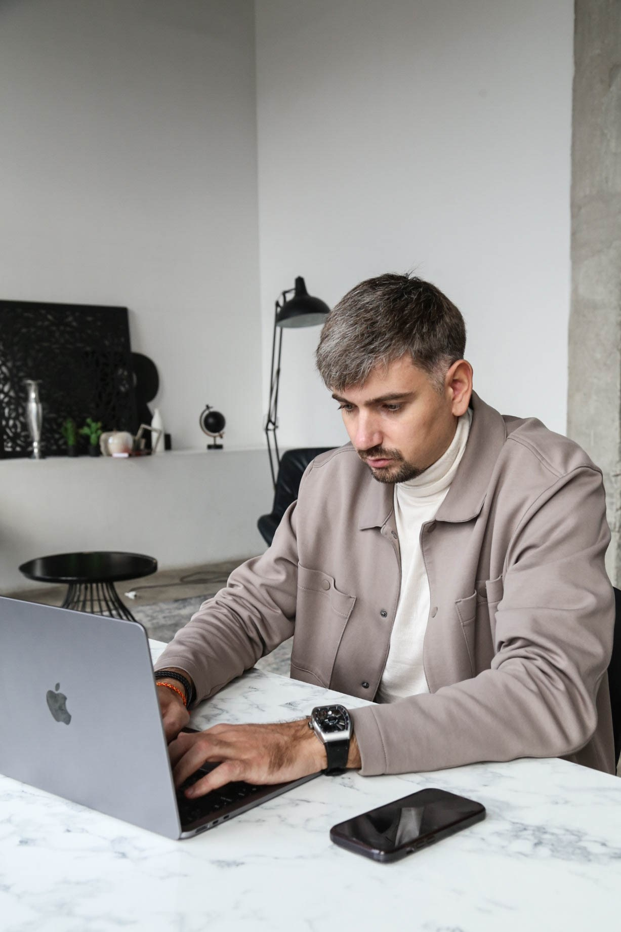 Бизнес-визитка. Главная