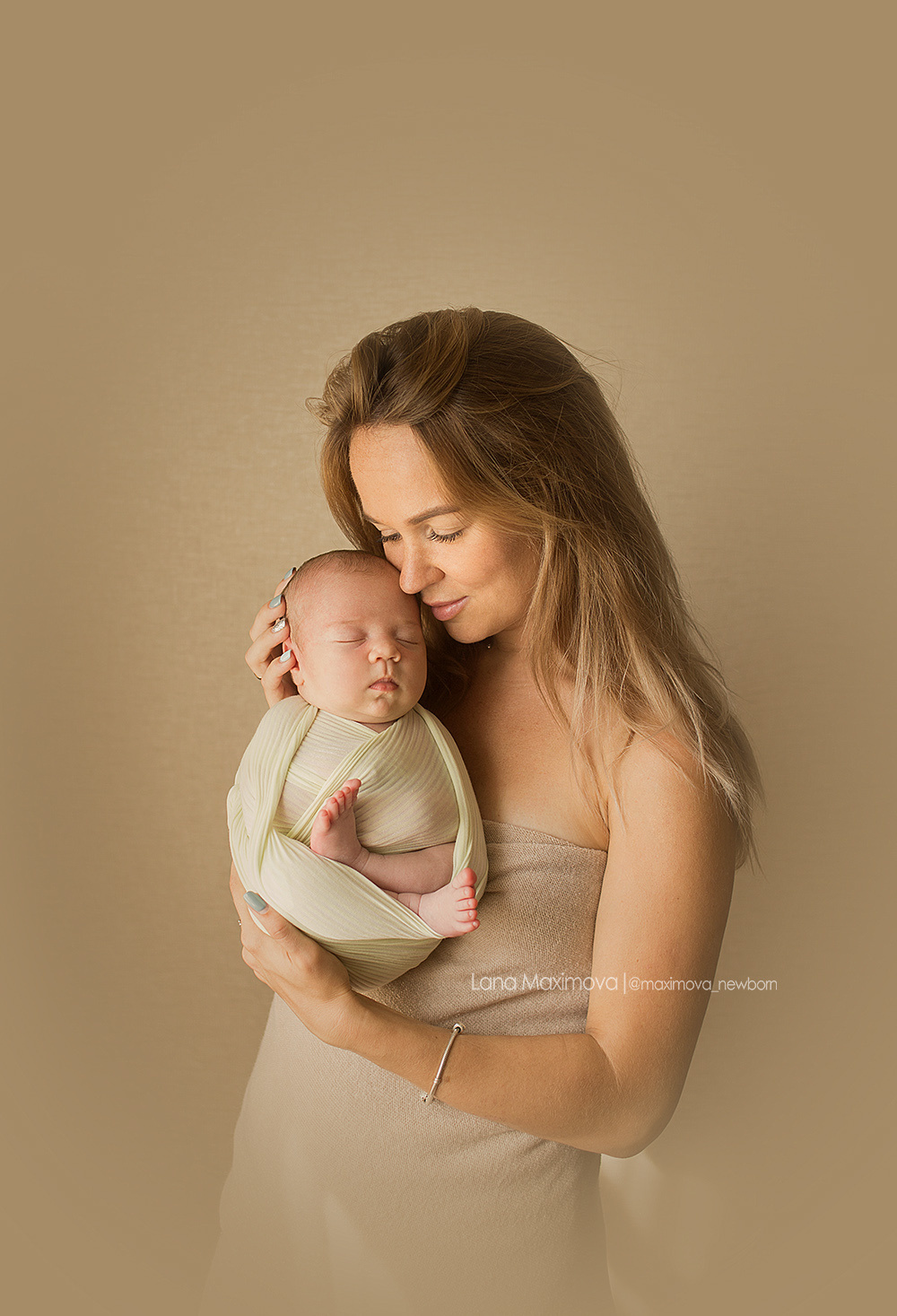 Мия 13 дней. Фотограф новорождённых малышей и детский фотограф В Казани Лана Максим