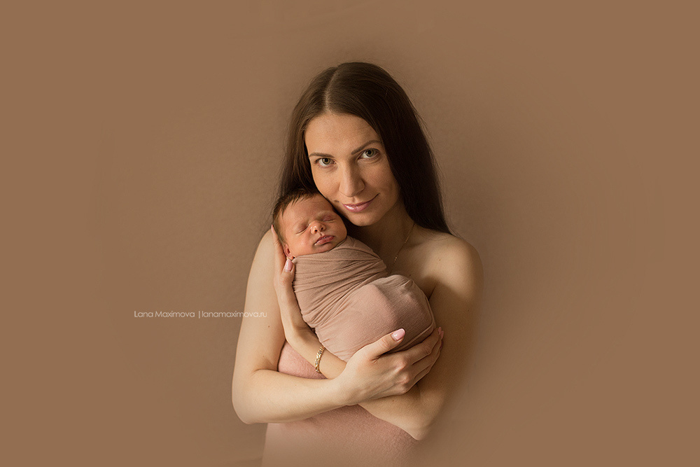 София 9 дней. Фотограф новорождённых малышей и детский фотограф В Казани Лана Максим