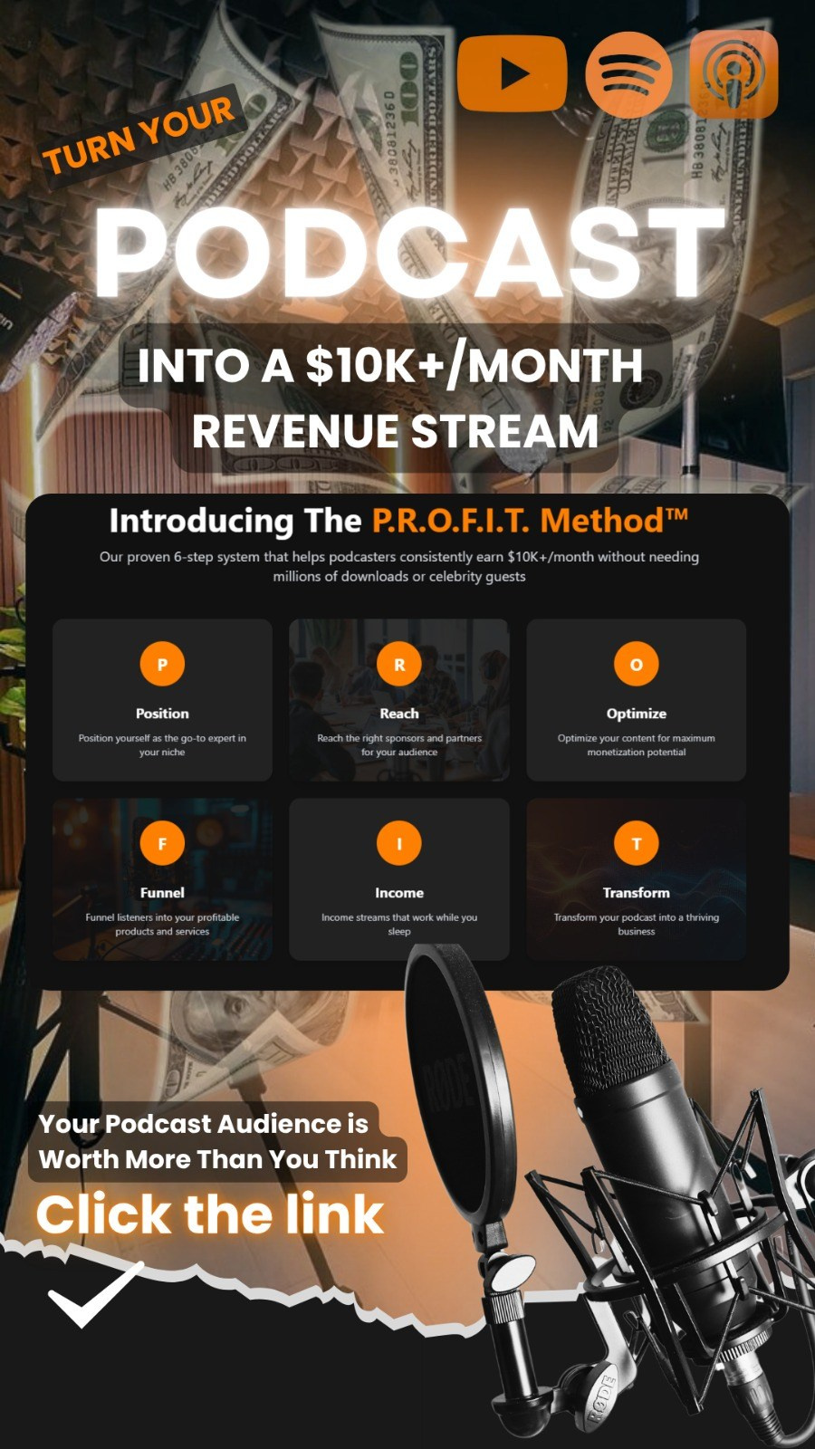 Рекламный креатив таргет мета инфобиз подкасты