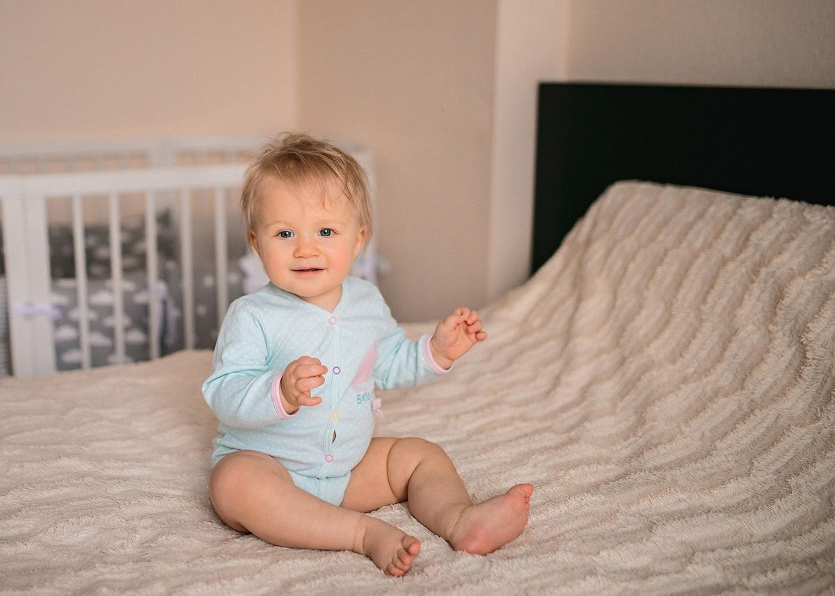 Алёнке 1 год. Фотограф Мария Ковкова