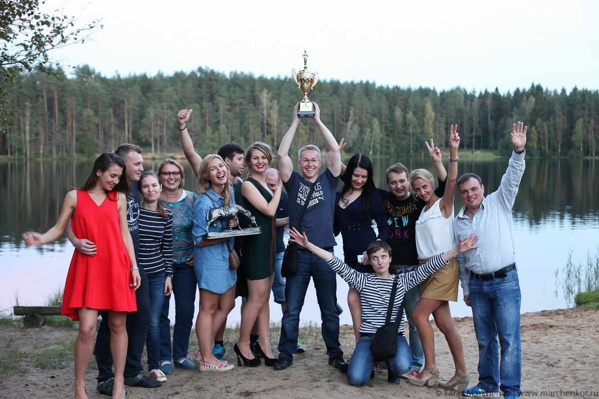 Team Building Унисто Петросталь. Репортажный и семейный фотограф в Санкт-Петербурге Тарас Марченко