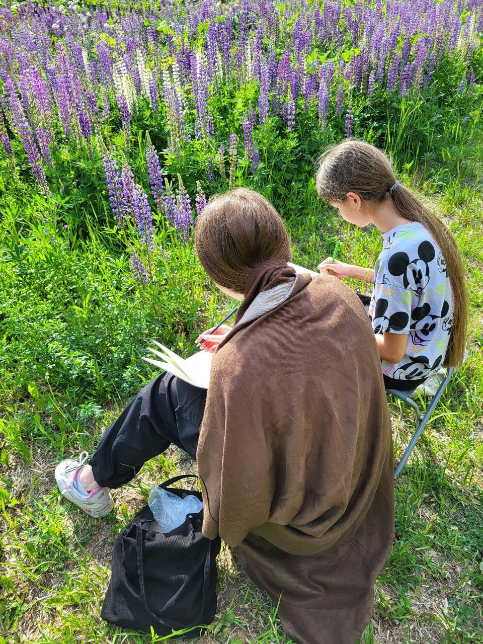 Пленэр в Бутовском лесу. Изостудия «Мы рисуем!» ♥ Южное Бутово, Москва