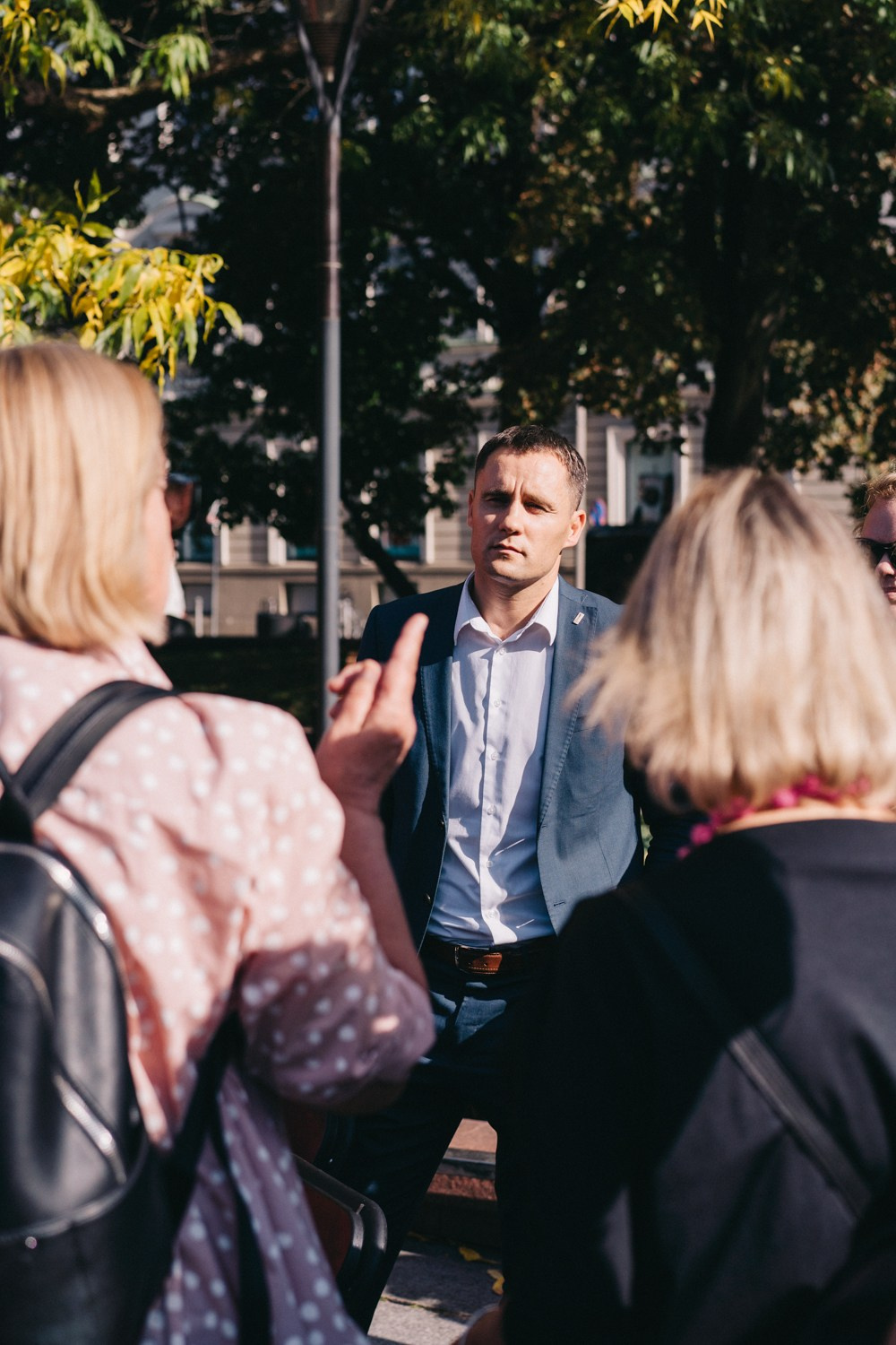 Mokytojų Streikas. Photographer in Vilnius