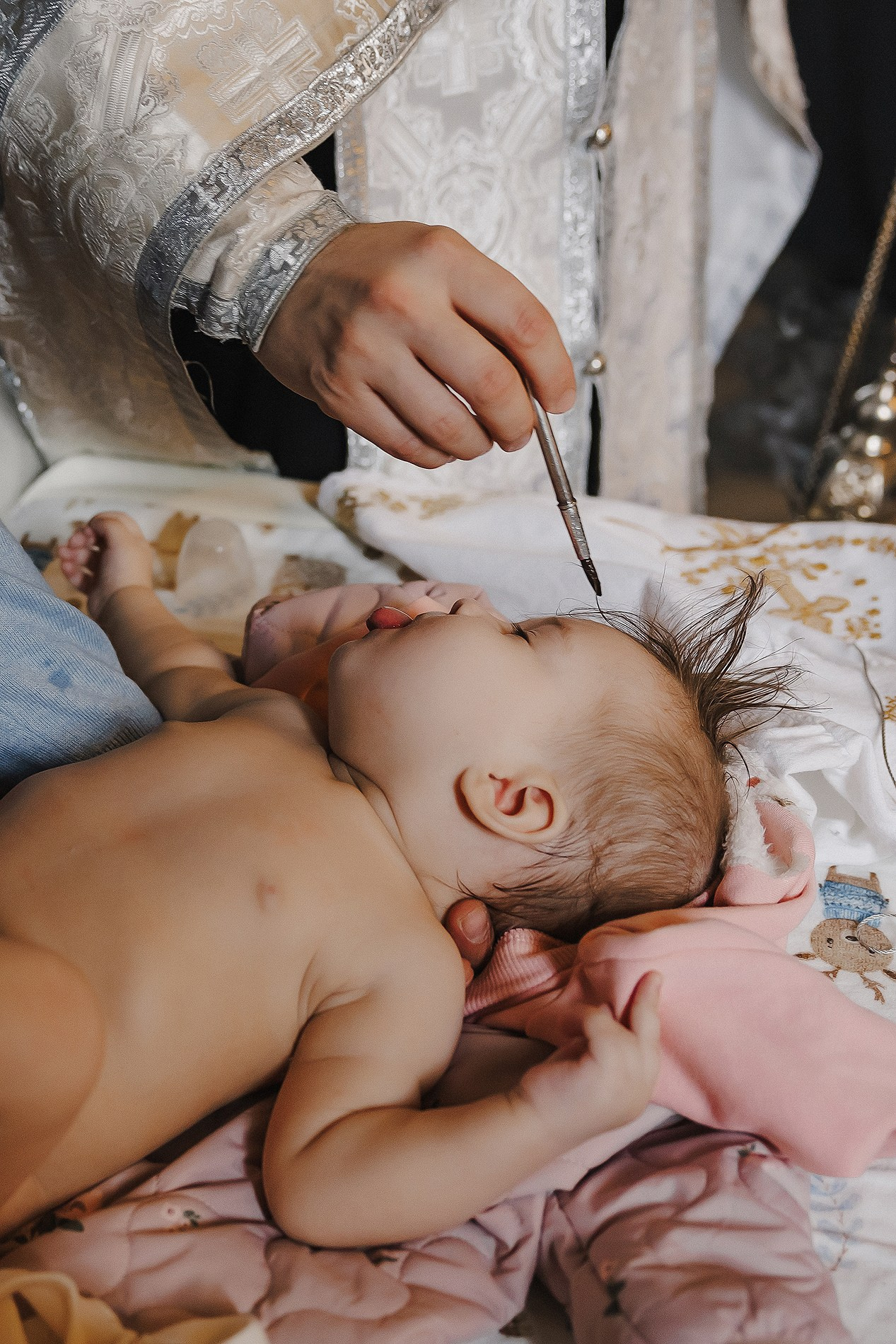 Крестины Елизаветы. Фотограф Олеся Жомер