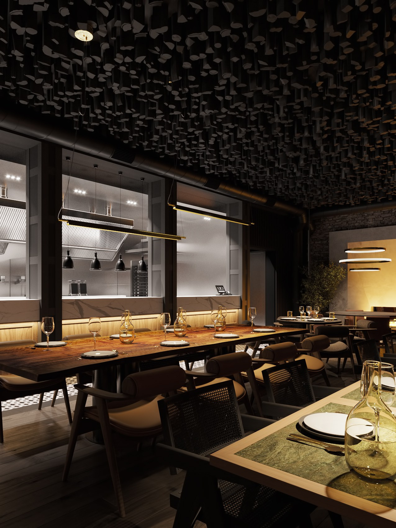 Ресторан «Трепет и Томаты». Rezells Architects — студия дизайна жилых и коммерческих интерьеров