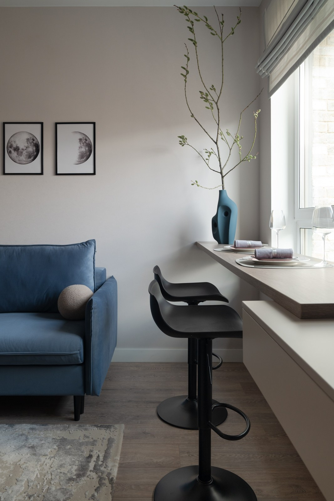 Квартира в жилом комплексе «Тропарёво Парк». Интерьерный фотограф в Москве и Московской области Арсений Войко