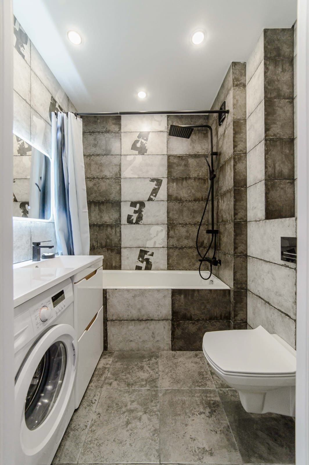 Примеры работ по дизайну ванных нашей студии. Дизайн-интерьера