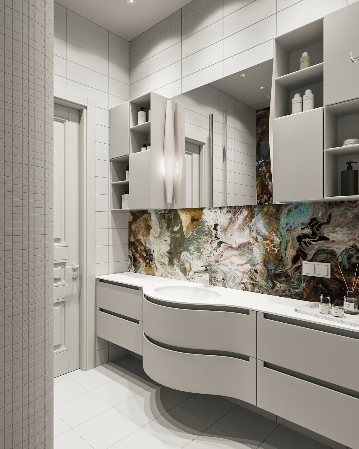 APPARTAMENTO SUN, MOSCA. Irina Balykina — Interior 3D Visualisation