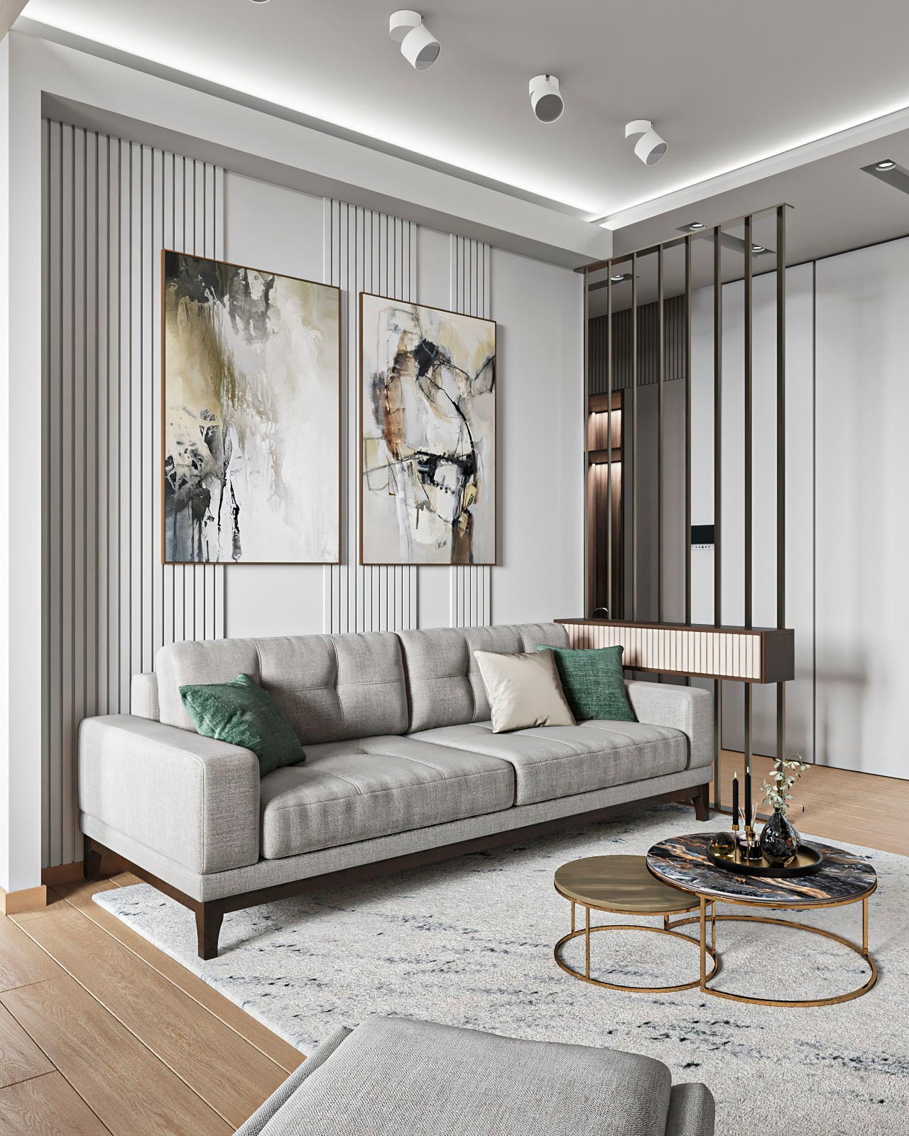 APPARTAMENTO SUN, MOSCA. Irina Balykina — Interior 3D Visualisation