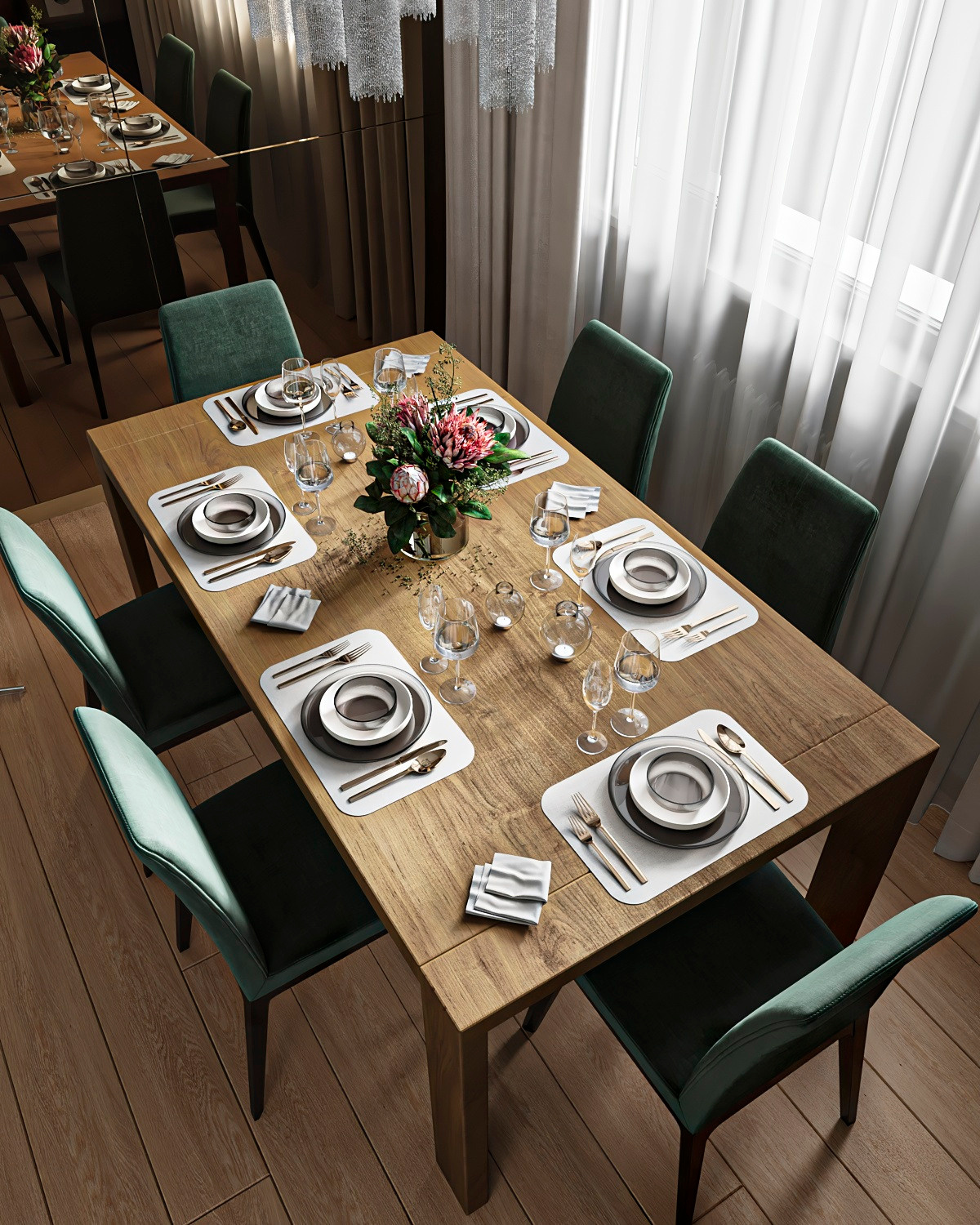 APPARTAMENTO SUN, MOSCA. Irina Balykina — Interior 3D Visualisation