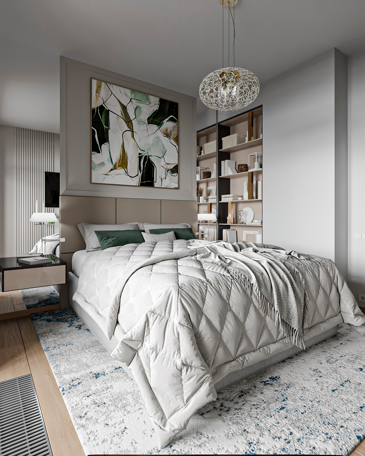 APPARTAMENTO SUN, MOSCA. Irina Balykina — Interior 3D Visualisation