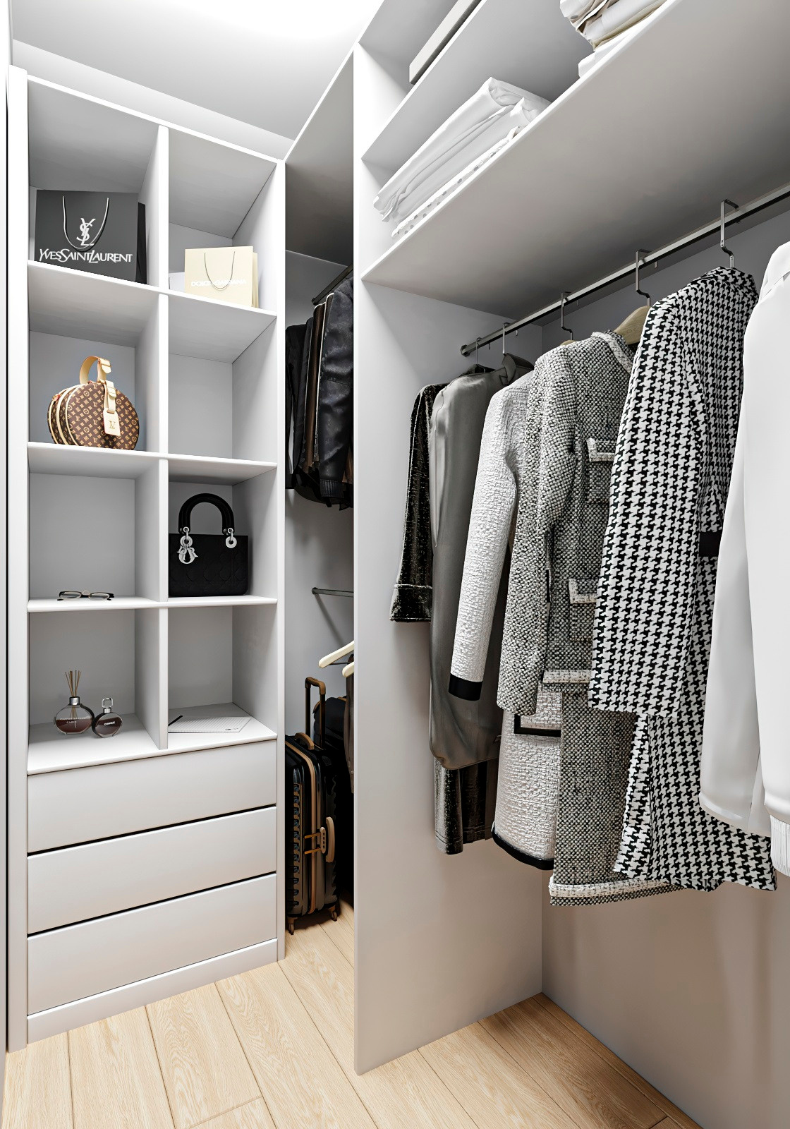 APPARTAMENTO SUN, MOSCA. Irina Balykina — Interior 3D Visualisation