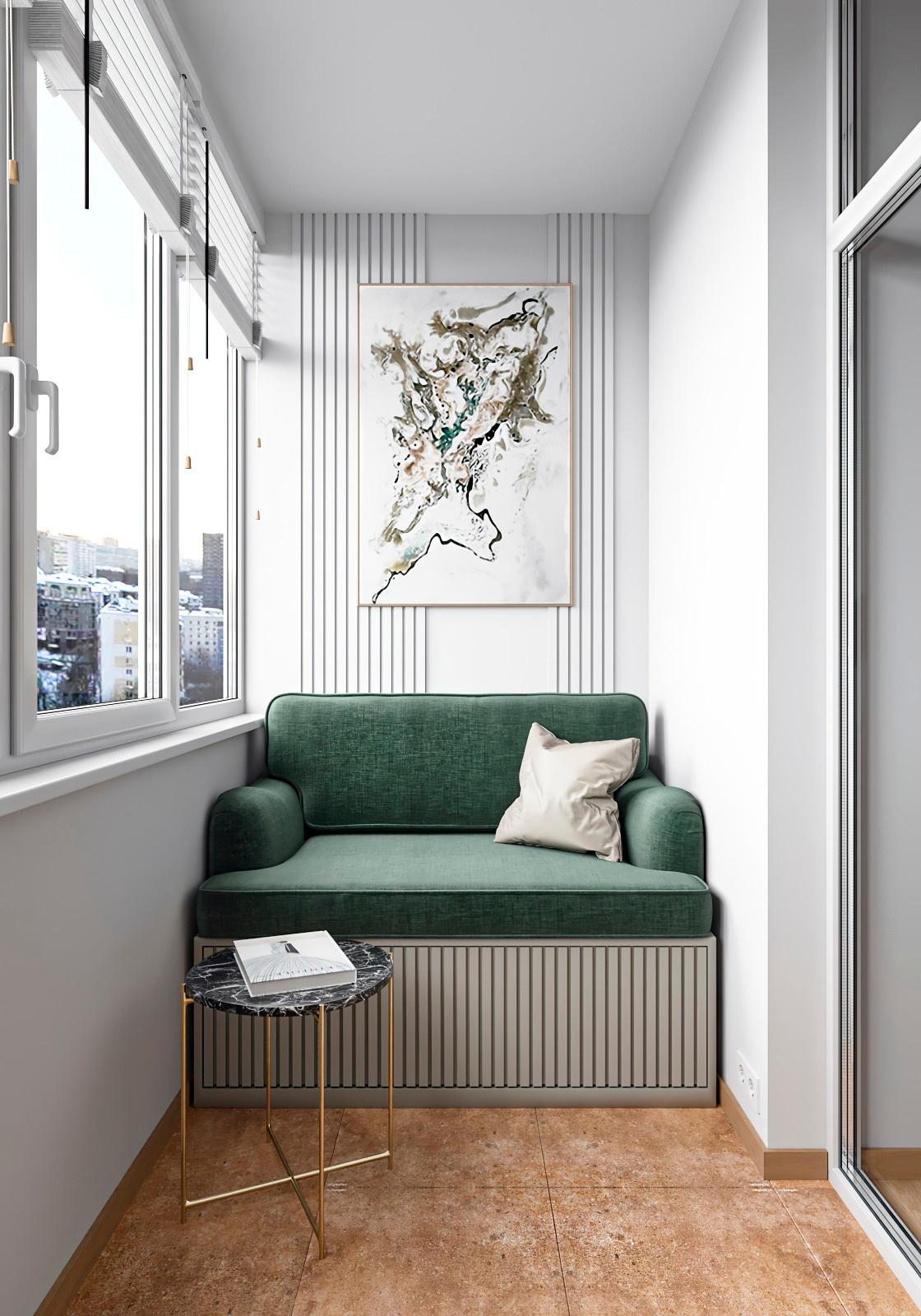 APPARTAMENTO SUN, MOSCA. Irina Balykina — Interior 3D Visualisation