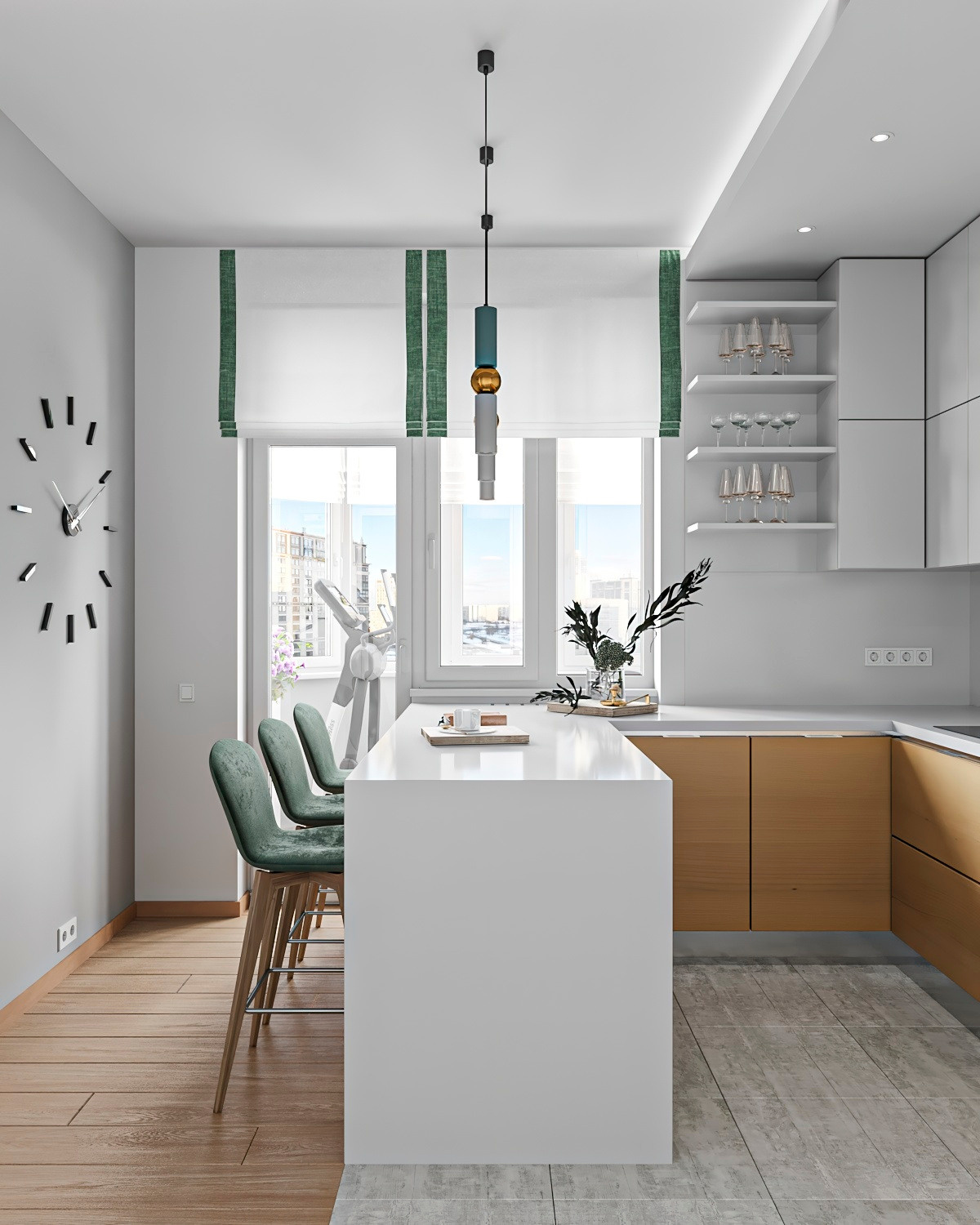 APPARTAMENTO SUN, MOSCA. Irina Balykina — Interior 3D Visualisation