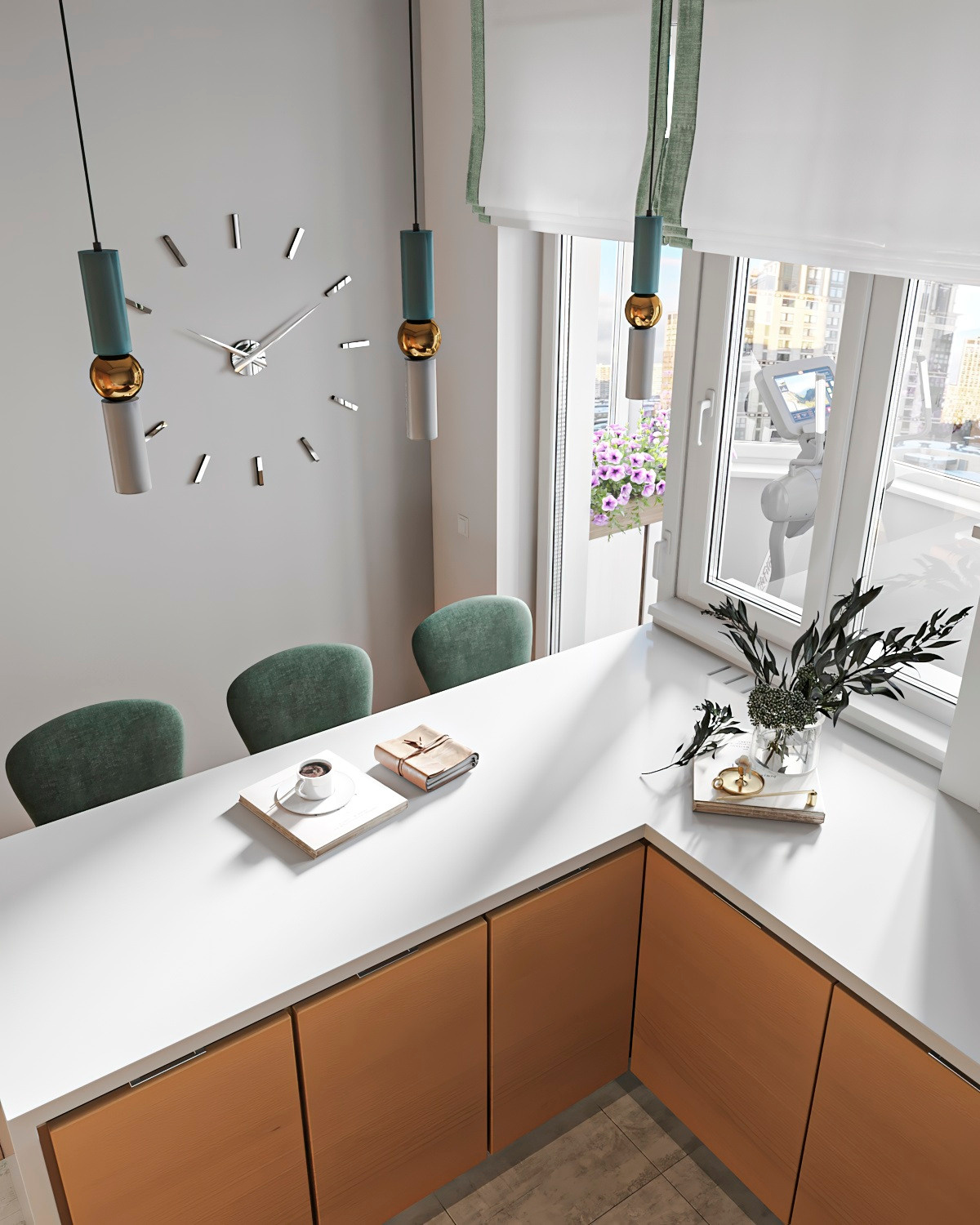 APPARTAMENTO SUN, MOSCA. Irina Balykina — Interior 3D Visualisation