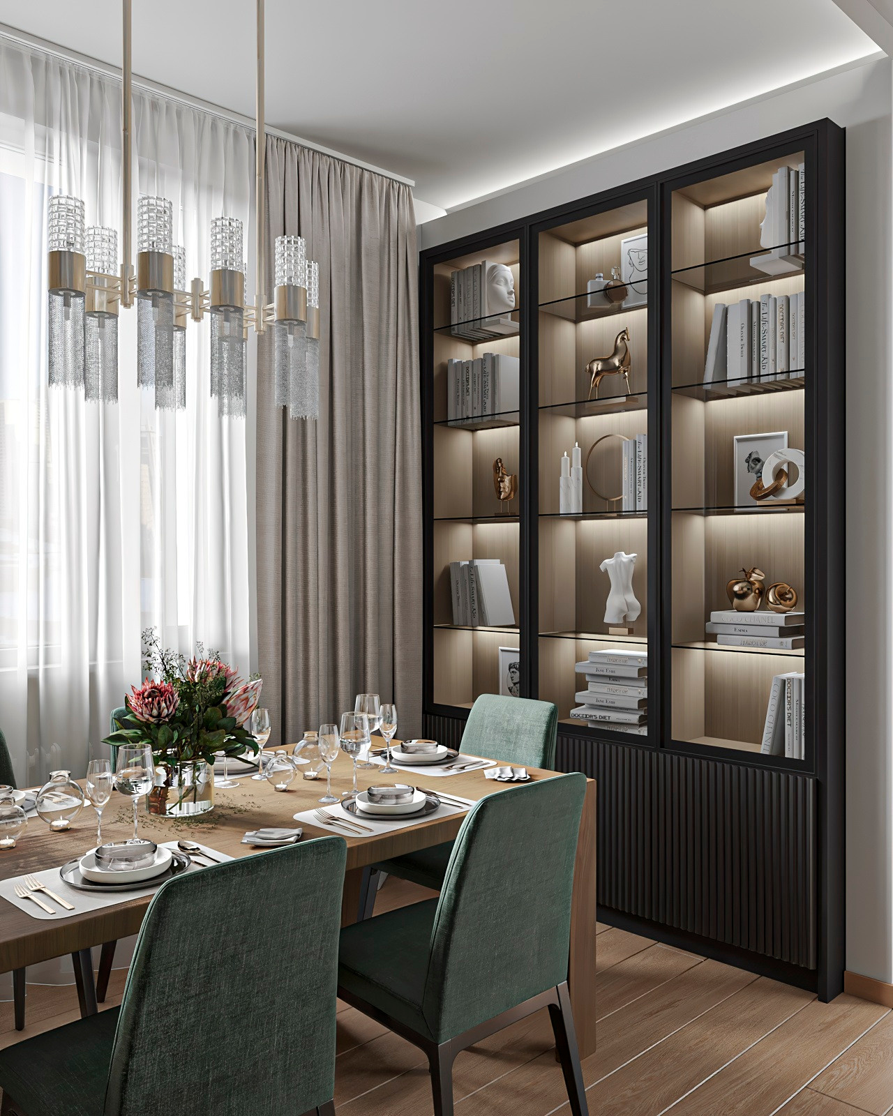 APPARTAMENTO SUN, MOSCA. Irina Balykina — Interior 3D Visualisation