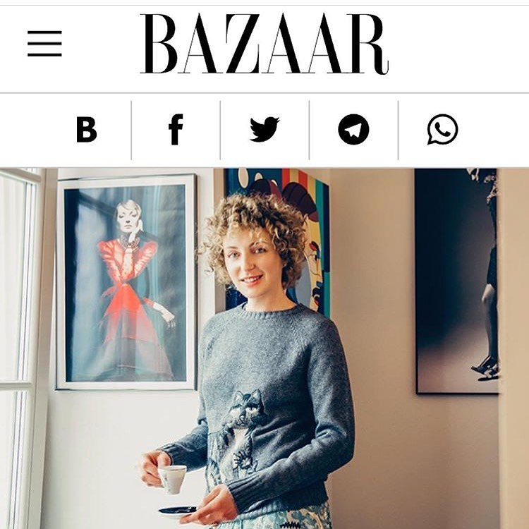 LANA TAKKORI/ HARPERS BAZZAR. Фотограф Andre Boyakov