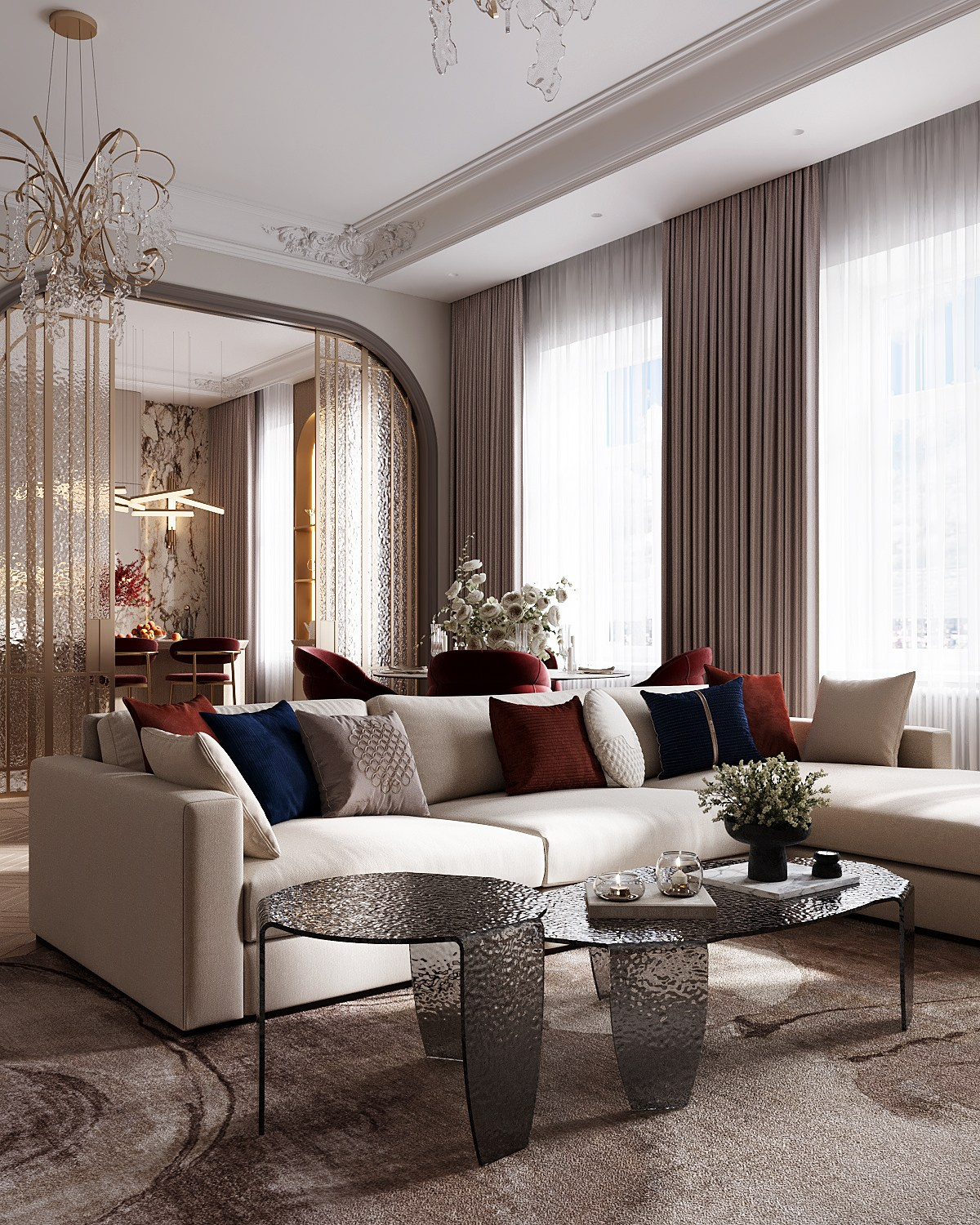 Остоженка. Дизайн интерьера в Москве