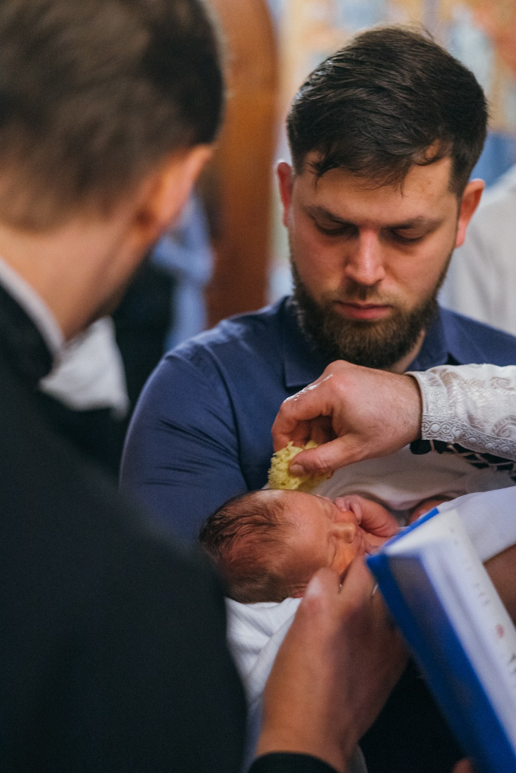 Фотосъемка таинства крещения Стефана. Семейный фотограф на крещение, венчание в Иваново Галина Скурихина