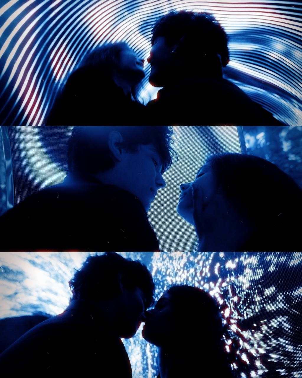 Coppia di ripresa. Fotografo a Mosca con un’atmosfera notturna di foto