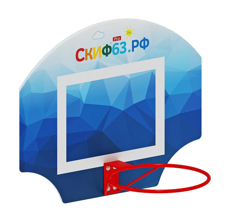 Щит баскетбольный мини (Абстракция) - СО 1.70.02-01 Габариты (ШхДхВ): 1000х630х800