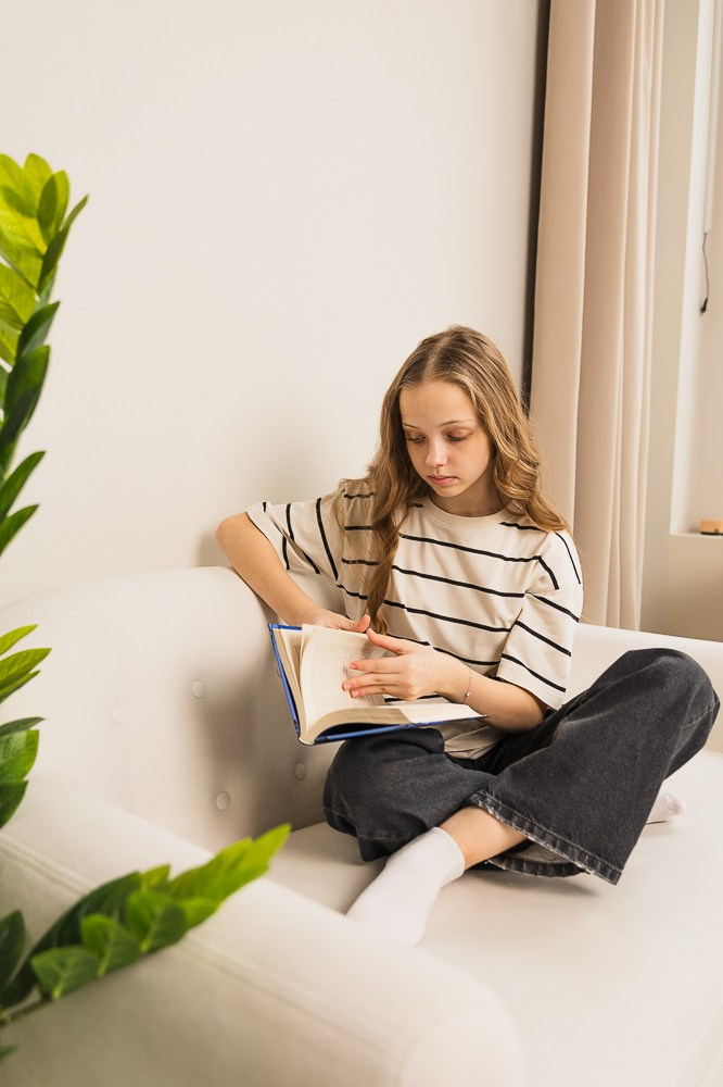 Индивидуальная съёмка в студии. Фотограф из Новосибирска Юрк Виктория