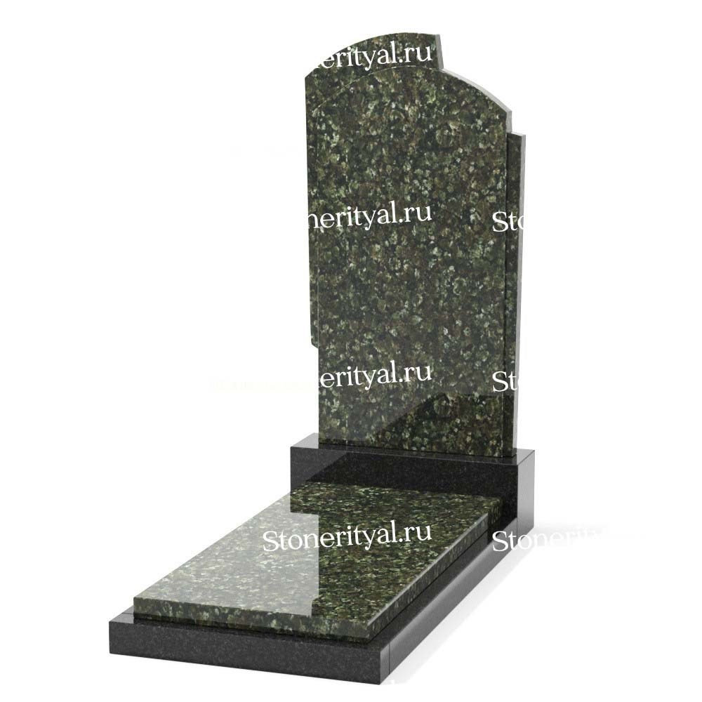 Комбинированные памятники на одного. Изготовление и установка памятников в Москве и МО