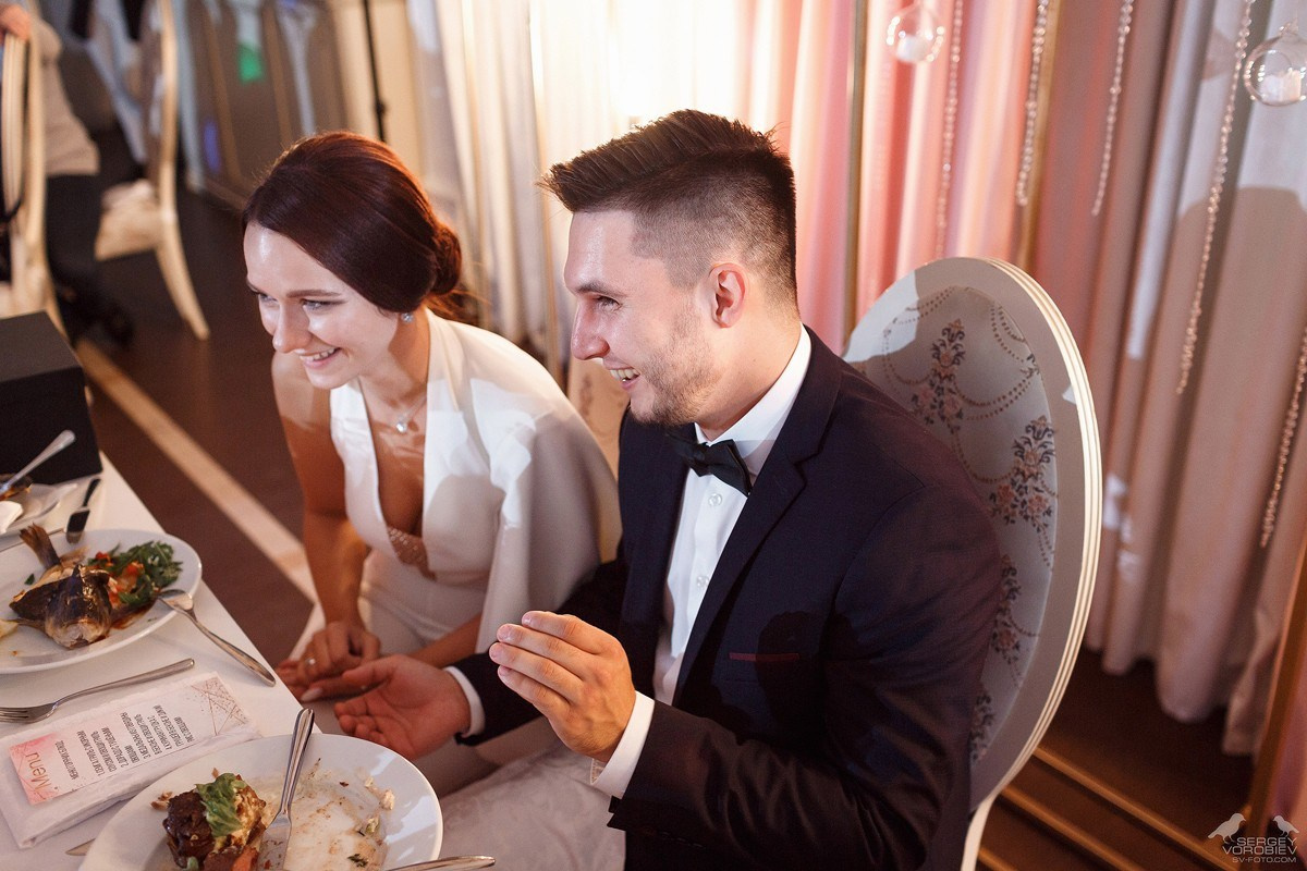 Эмоциональная свадебная съёмка. Свадебный фотограф в Нижнем Новгороде и Москве Сергей Воробьев