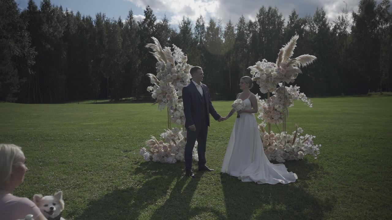 Максим и Лиза. Видеограф на свадьбу в Санкт-Петербурге