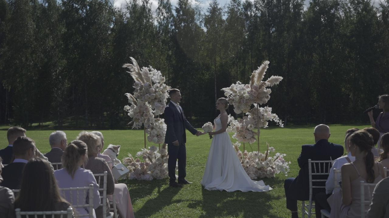 Максим и Лиза. Видеограф на свадьбу в Санкт-Петербурге