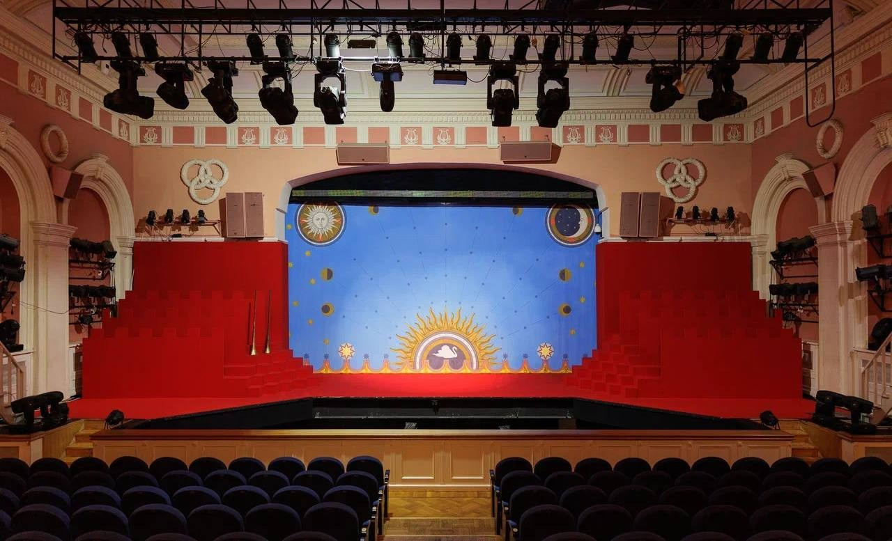 Декорации для оперы «Сказка о царе Салтане» | Театр Зазеркалье. История занавеса. Превращаем идею в технологию