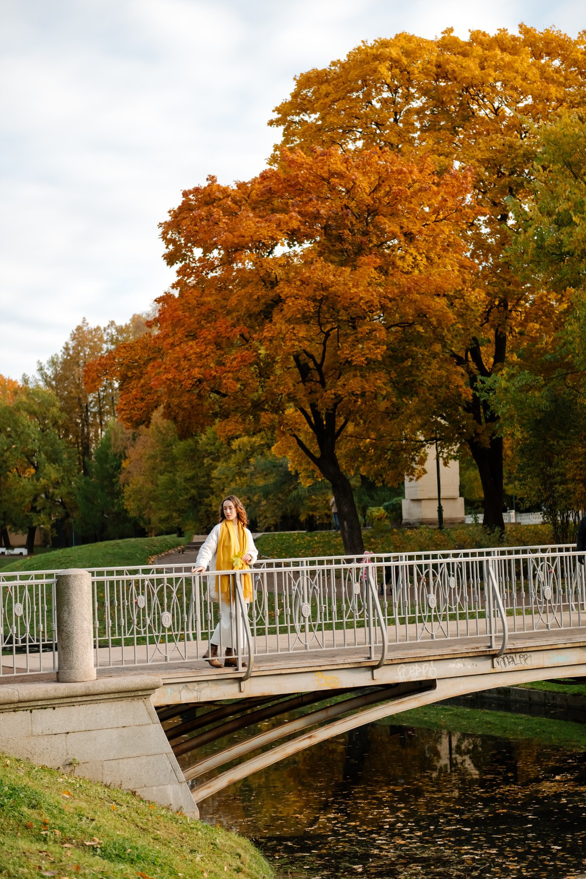 Осенняя фотосессия в Питере в Таврическом саду. Свадебный и сеейный фотограф в Санкт-Петербурге Елена Худякова