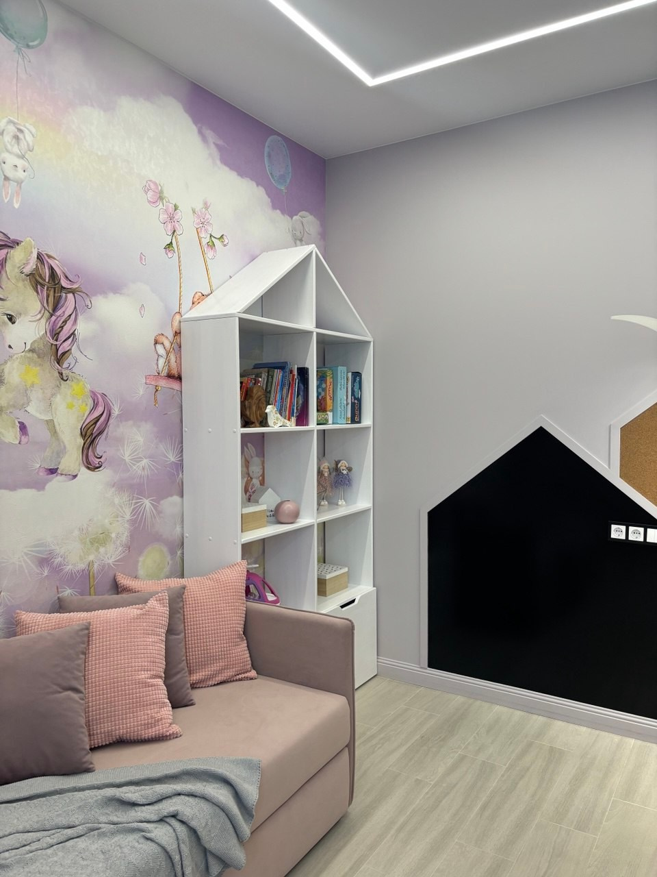 Коттедж 105 м². ПРОЕКТИРОВАНИЕ ИНТЕРЬЕРОВ И АРХИТЕКТУРНЫХ РЕШЕНИЙ В СТУДИИ SHELOFAST DESIGN