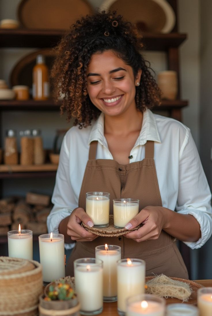 Мудборд для мастера аромасвечей