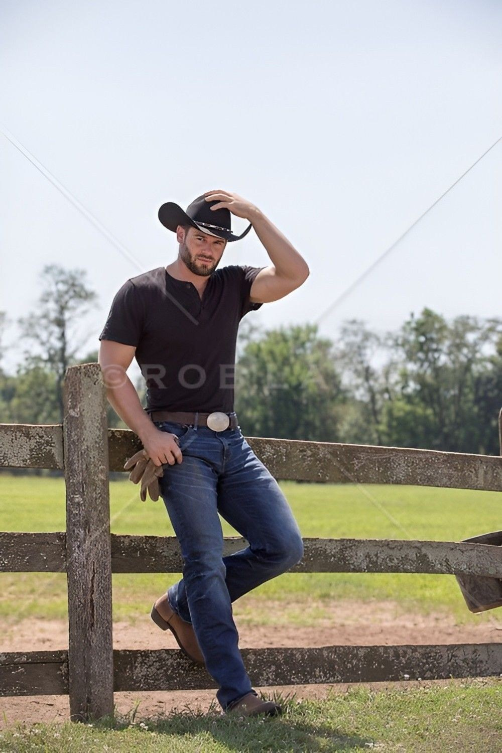 Ковбой и лошадь. Фотограф в Екатеринбурге Юлия Ташлыцкая