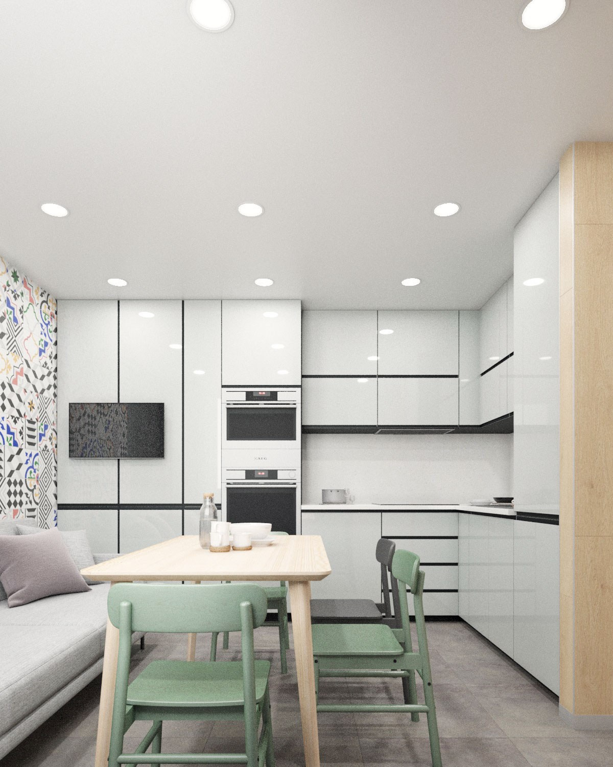 SCAND Flat. SAAS Селиванов Алексей Архитектурная Студия