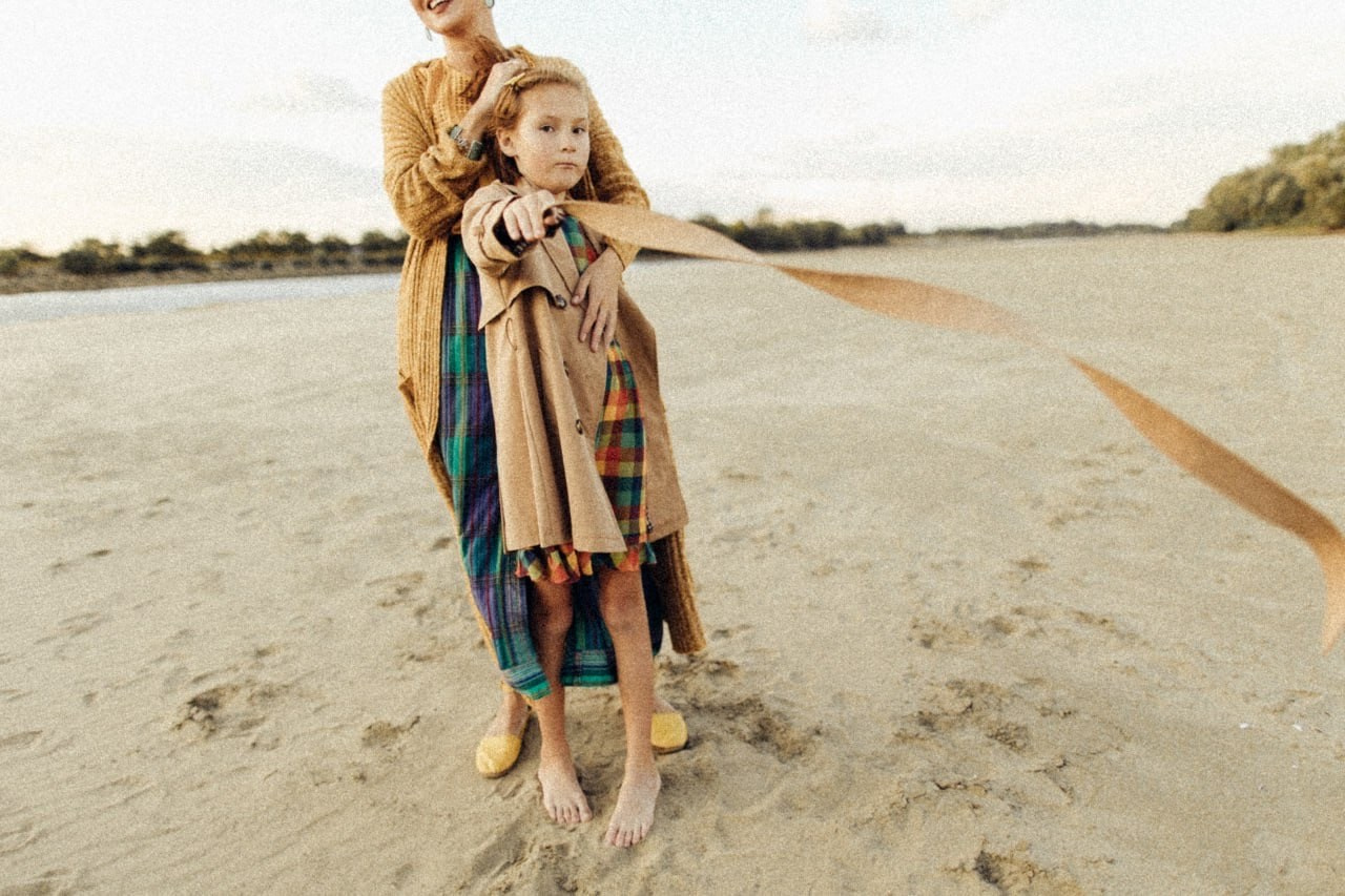 Ветер в волосах. Семейный фотограф в Краснодаре Анна Пасик