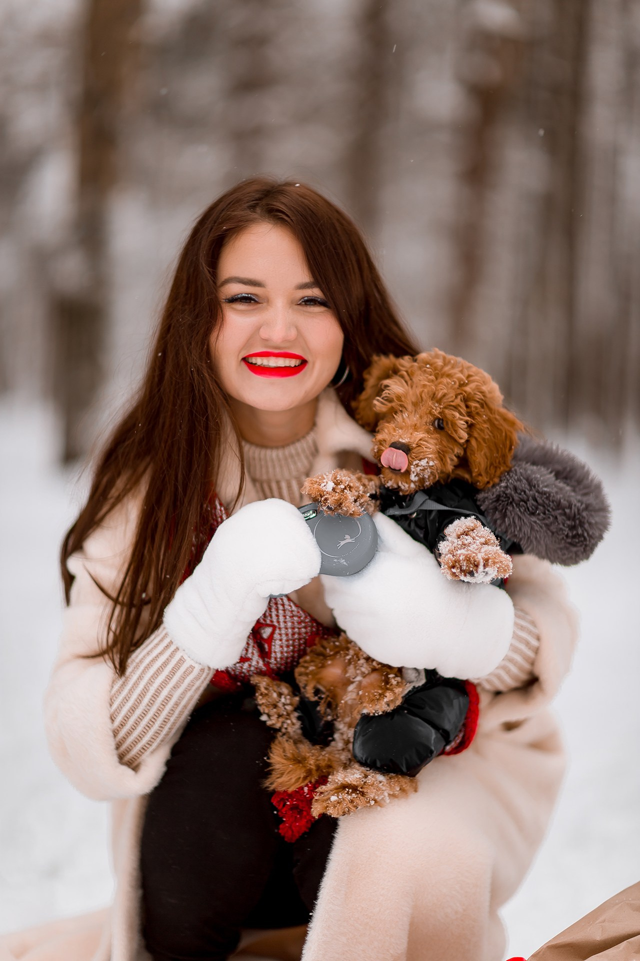 Зимние фотосессии. Katerina Schastlivaya