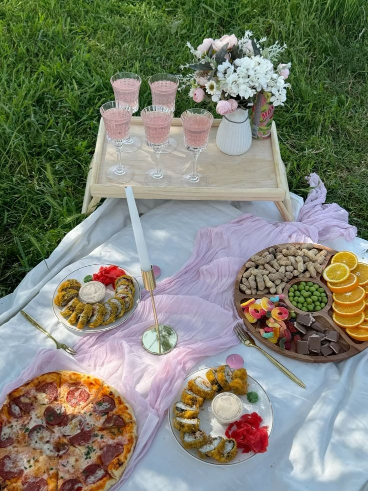 Как организовать летний пикник. Фотограф Марина Верятинская | Краснодар