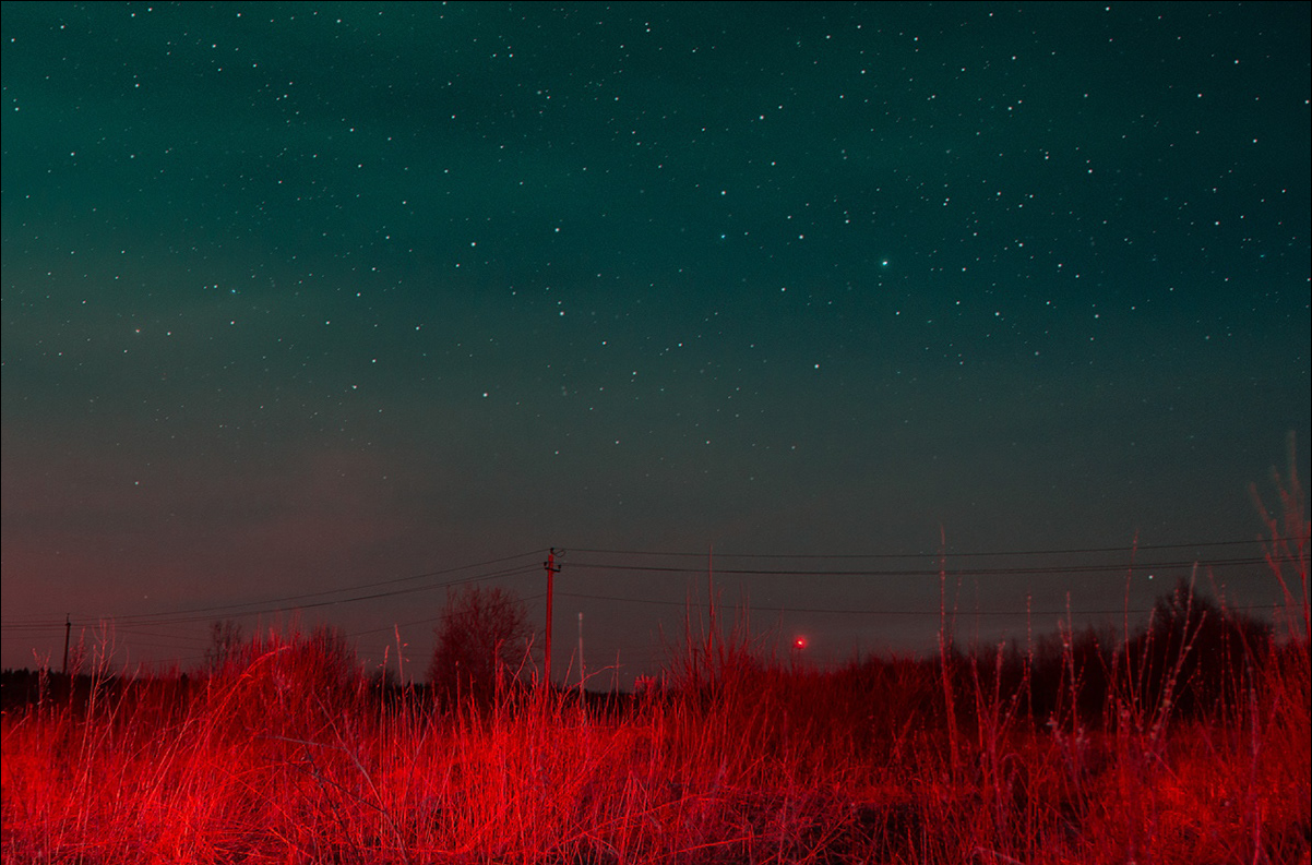 The red acrid space blues. Фотограф Cyberkyrie