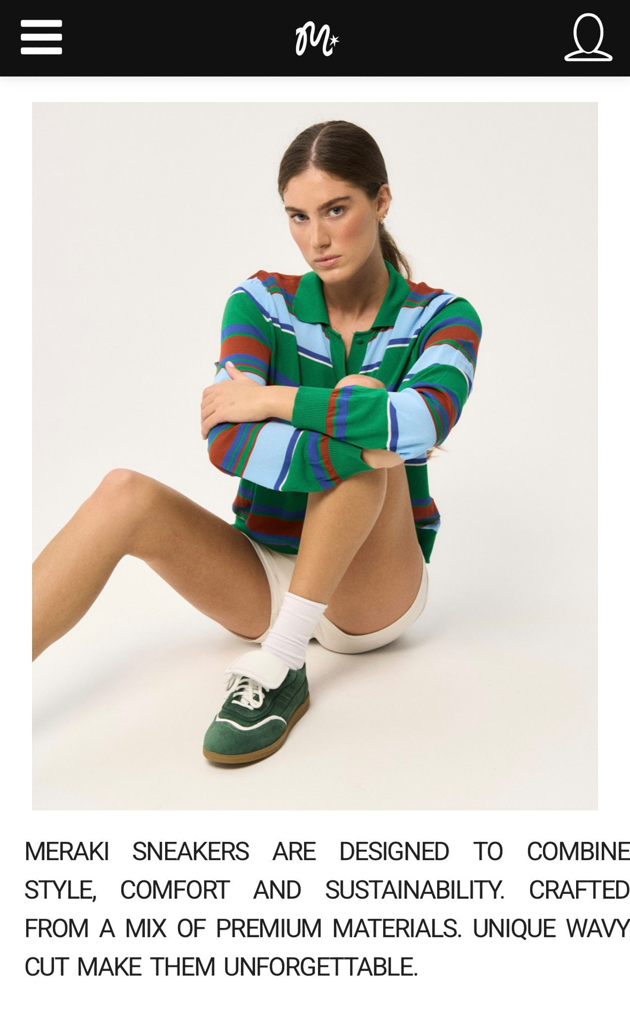 Brand photoshoot by Inna Banan highlighted on Meraki website, Tbilisi studio