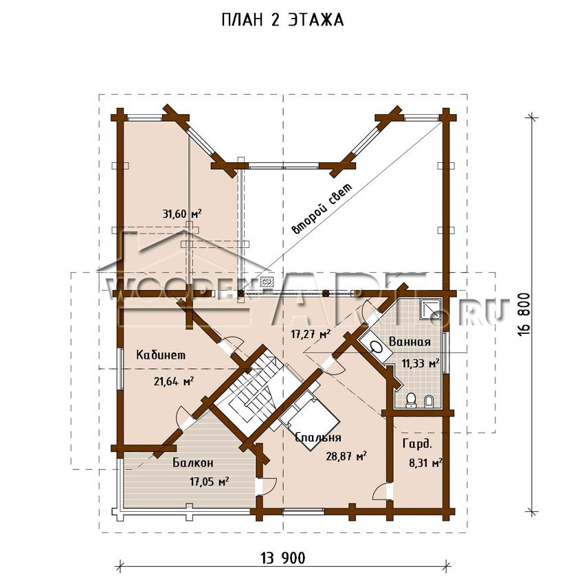 «Красное село» 504 кв. м. Проекты деревянных домов
