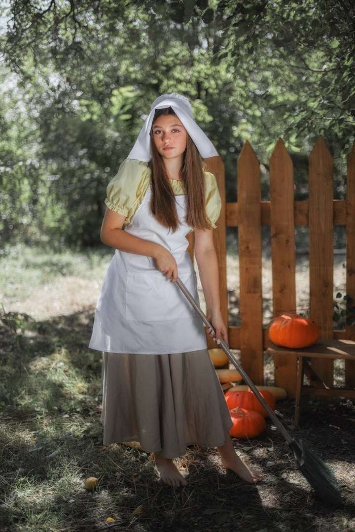 «Золушка, или жизнь в деревне». Семейный детский фотограф Краснодарский край Оксана Колос