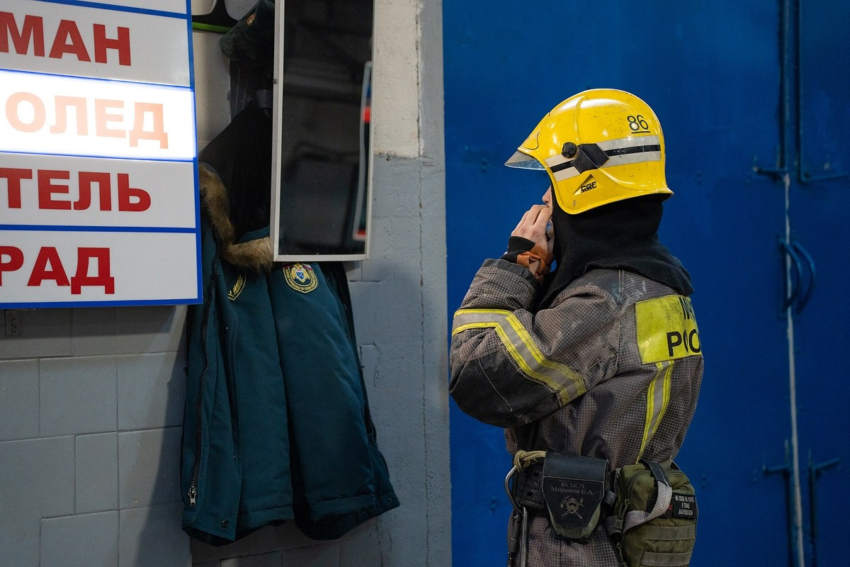 На страже пожарной безопасности. Фотограф Мария Ковкова